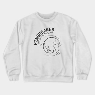 Pinbreaker - Showy Bowling (black) Crewneck Sweatshirt